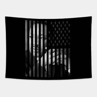 MLK - American Flag Tapestry