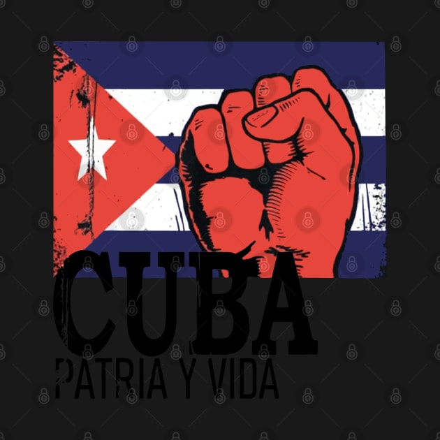 Cuba Flag Cuba Power Cuban Pride Vintage by dyazagita