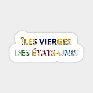 Drapeau Îles Vierges des États-Unis Magnet