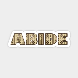 The Dude Abides Magnet