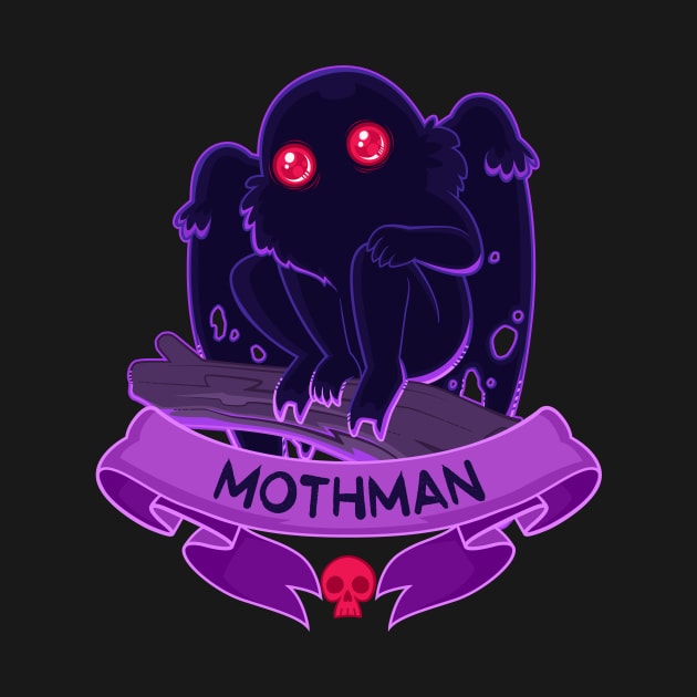 Midnight Mothman by KJonesDesigns