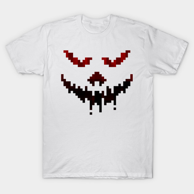 Monster Face Pixelart T Shirt Teepublic