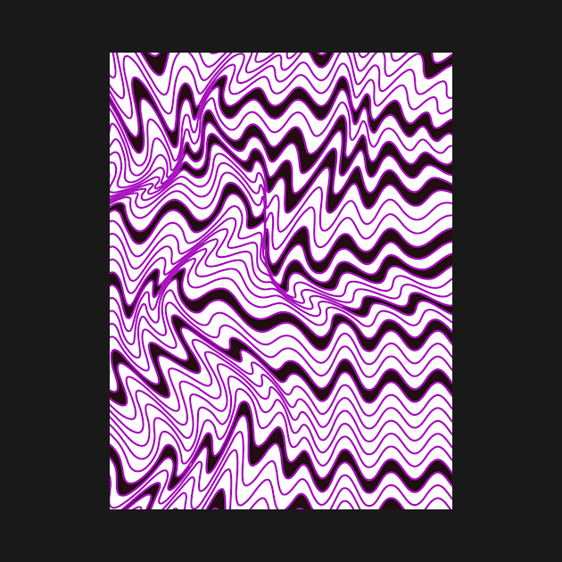 Zig Zag Abstract by Minxylynx4