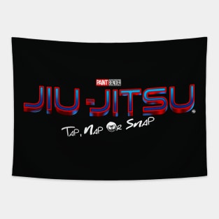 JiuJitsu Tap, Nap or Snap Tapestry