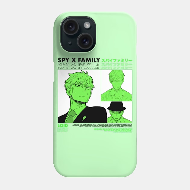 Spy x Family - Loid Forger Phone Case by InalZ