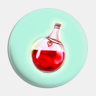 Classic Health Potion Pin