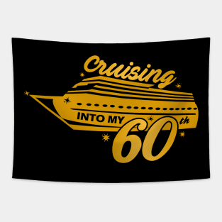 60th birthday cruise Tapestry