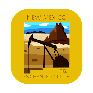 New Mexico 1912-Enchanted Circle T-Shirt