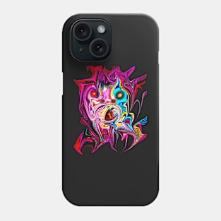 Abstract monster Phone Case