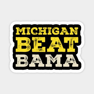 Michigan Beat Bama Magnet