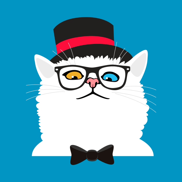 Top Hat Kitty by marcusmattingly