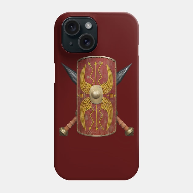 Shield and gladius of the Roman empire Phone Case by ETOS ARS