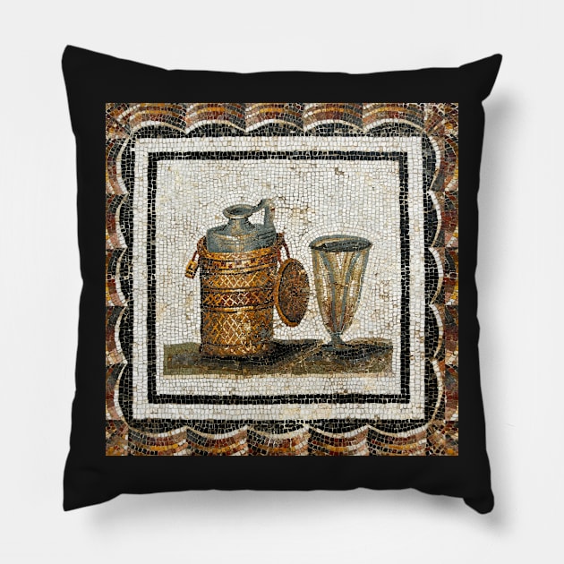 Bardo Roman Mosaic Pillow by ArtShare