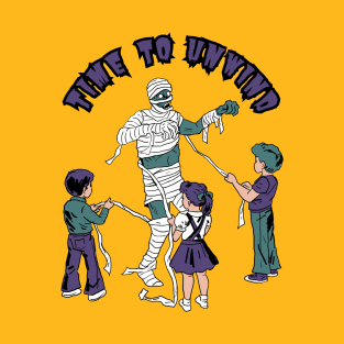 Time to Unwind Mummy T-Shirt