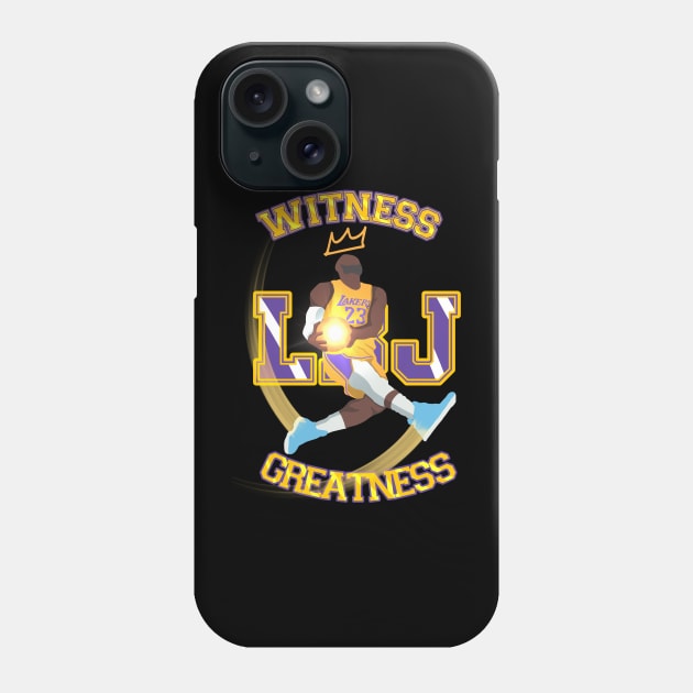 LeBron James Phone Case by BINSU