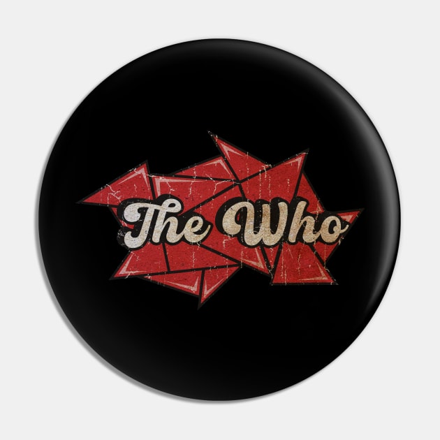 The Who - Red Diamond Pin by G-THE BOX