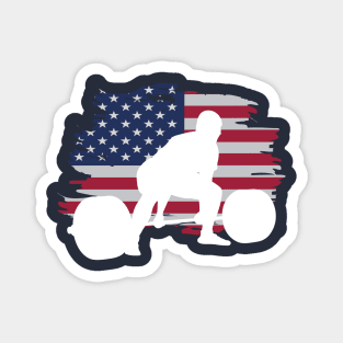American Deadlift - Powerlifting Magnet
