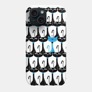 Be yourself / Cat Pattern Phone Case