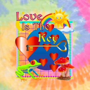 Love Is The Key (Tie Dye) T-Shirt