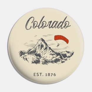 Colorado Mountian State Pin