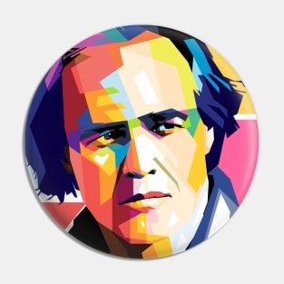 Marlon Brando Pin