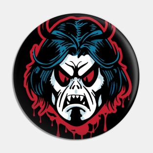 The Living Vampire Pin