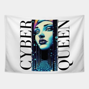 Cyber Queen Tapestry