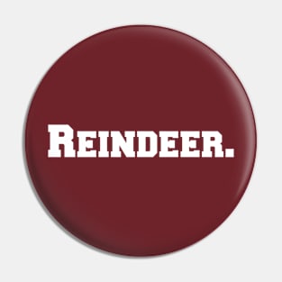 Reindeer. Pin