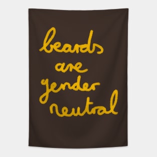 Beards are genderneutral Tapestry