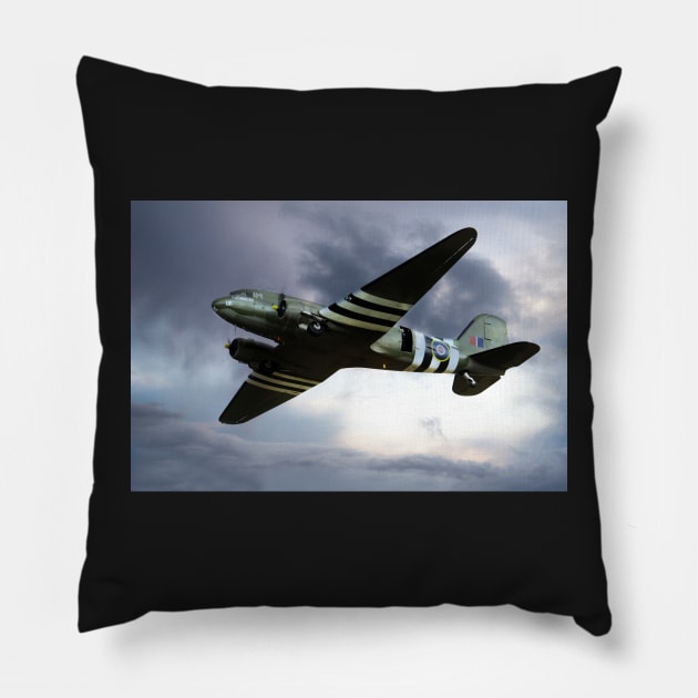 Dakota Pillow by aviationart