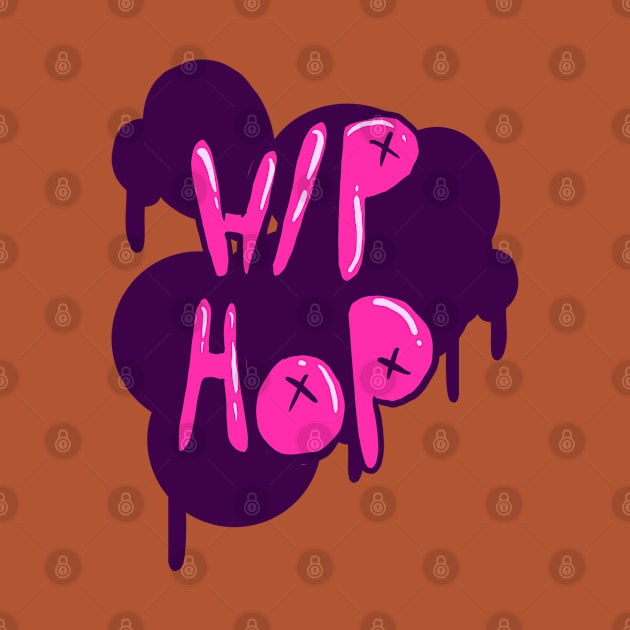Pink Hip Hop Graffiti by yogisnanda