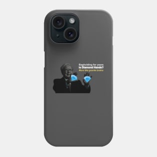 Warren Buffett "Not Diamond Hands" Wallstreetbets Phone Case