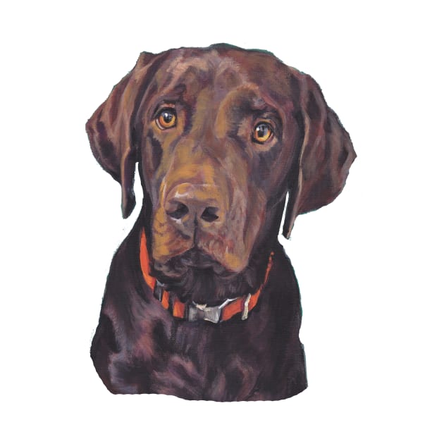 Labrador Retriever Fine Art Painting by LASHEPARD