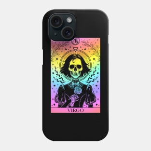 Zodiac sign tarot card Virgo Phone Case