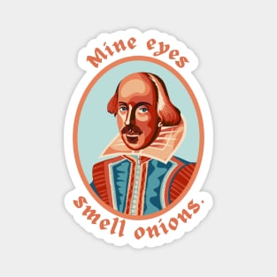 William Shakespeare Portrait and Quote Magnet