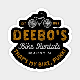 Deebo's Bike Rentals Vintage Magnet