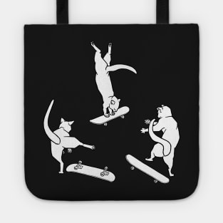 Kickflip Meow Stickers and Magnets Only Tote