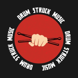 Retro Vintage Drum and Drums Design Drummer Drumming Band T-Shirt