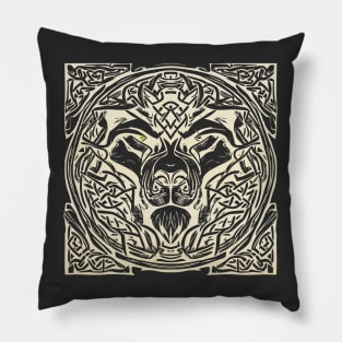 Celtic tiger Pillow