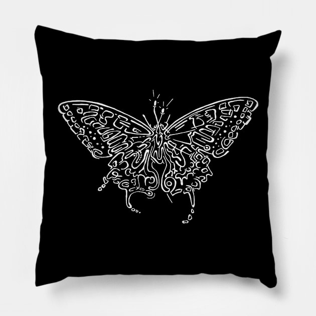 Papillon Pillow by stephan_paquet