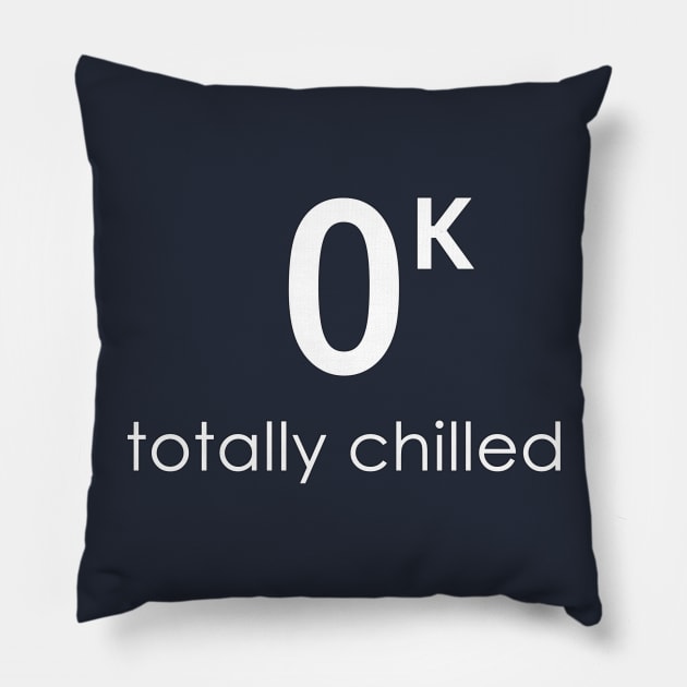 Totally Chilled Pillow by blueshift