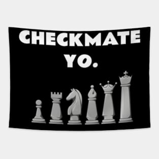 Checkmate Yo Chess Tapestry