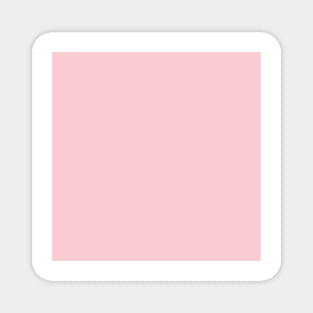 Solid Light Millennial Pink Pastel Color Magnet