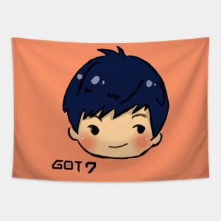 got7 cute personel vintage Tapestry