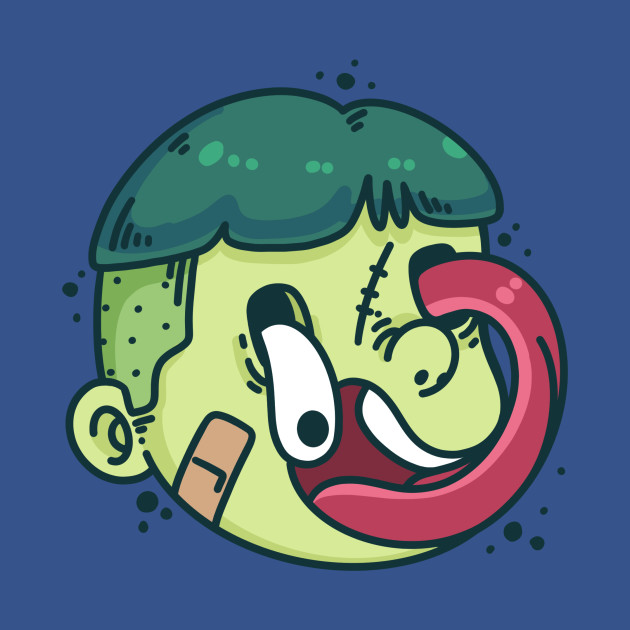 Discover Green boy zombie - Green Boy Zombie - T-Shirt