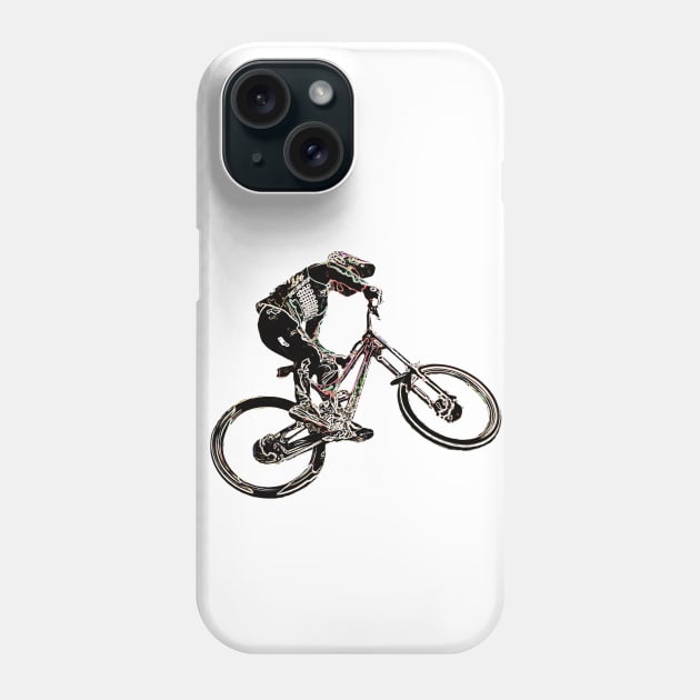 mtb Phone Case by rickylabellevie