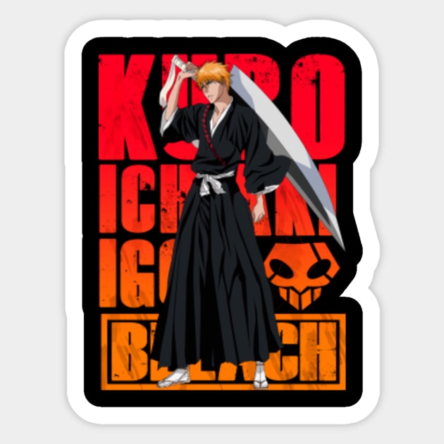 10/30/50PCS Japanese Anime BLEACH Stickers for Laptop Refrigerator Luggage  Motorcycle Phone Helmet Skateboard Kids Toys Decals - AliExpress