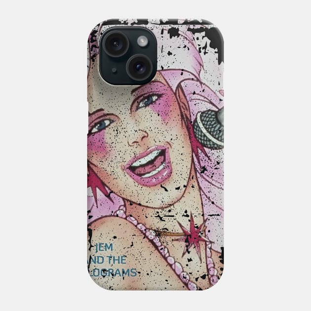 jem and the holograms - retro style Phone Case by Onarky