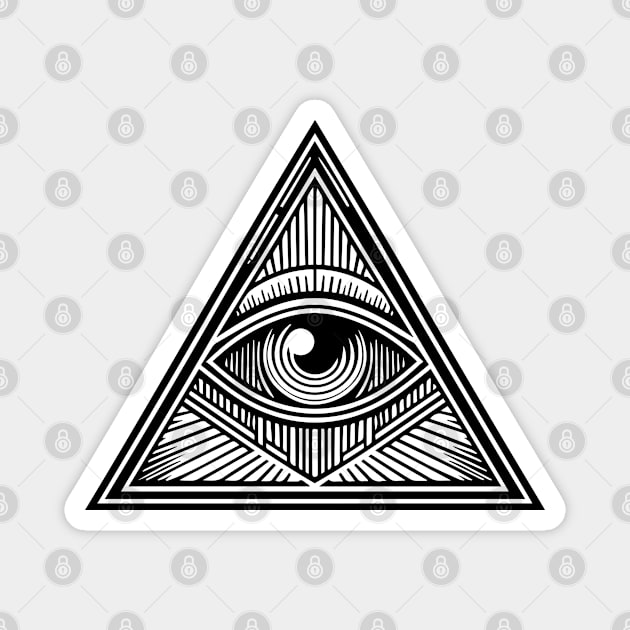 Illuminati Magnet by ArtFactoryAI