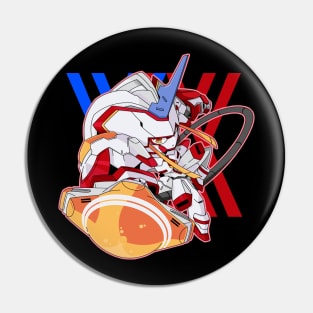 Chibi Strelitzia Pin